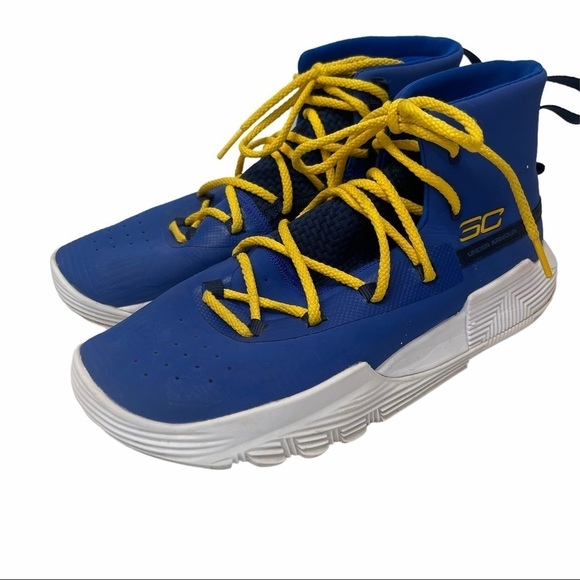 Under Armour UA SC 3zer0 II Basketball Shoes DS Boys GS Unisex Blue - Picture 9 of 14